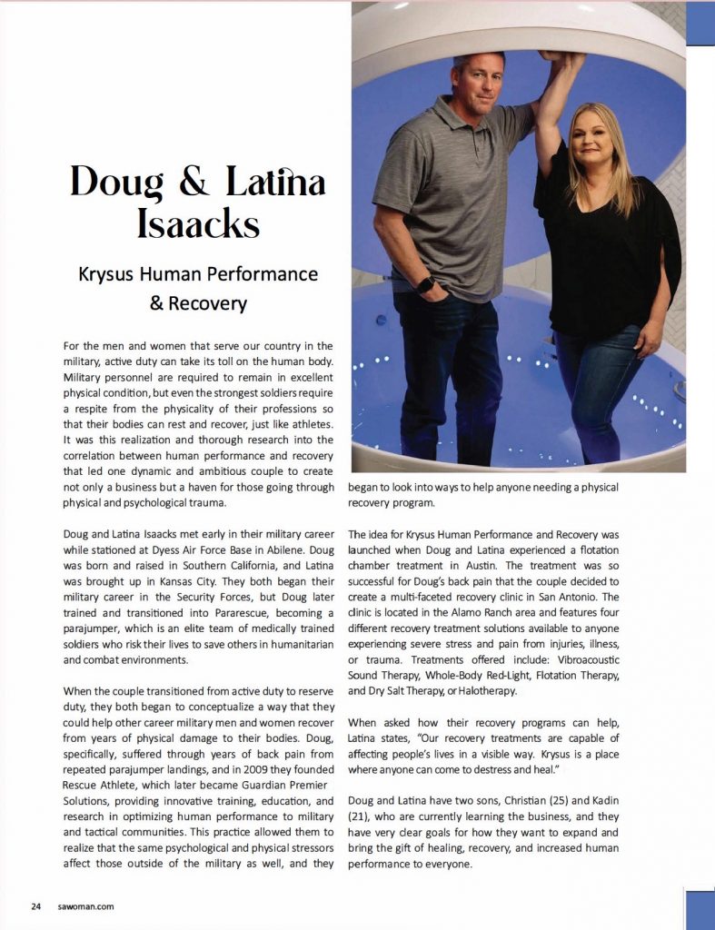 doug latina isaacks featured san antonio woman magazine power couple